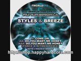 Styles & Breeze - Come On, UK hardcore music, clubland x-tre