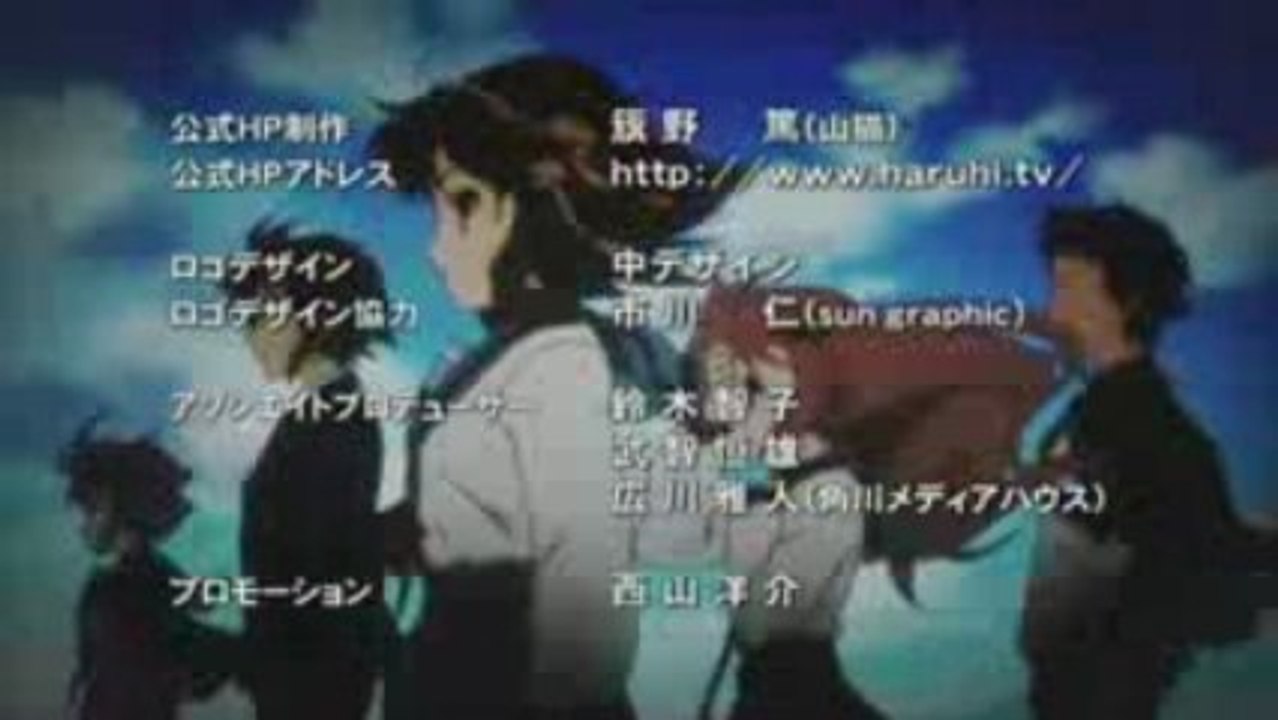 Haruhi 2009 ED (episode 8)
