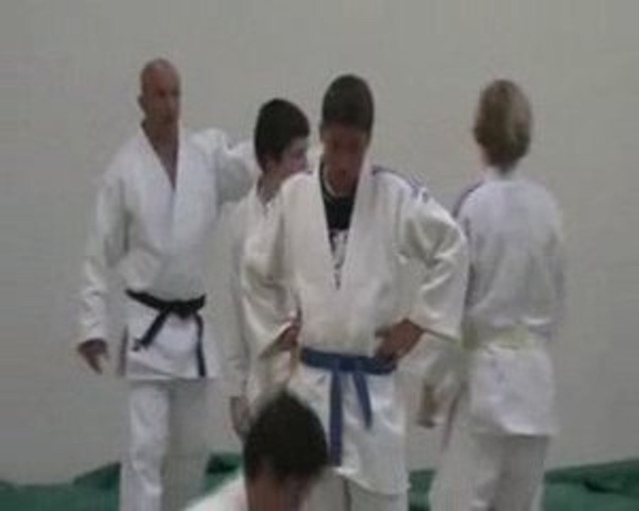 PASSAGE DE GRADE CEINTURE MARRON