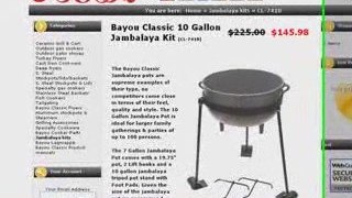 Bayou Classic Jambalaya pots