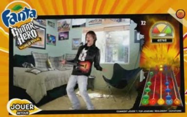 Fanta Guitar Hero Wolrd Tour Sasuke Guitare 105399 points
