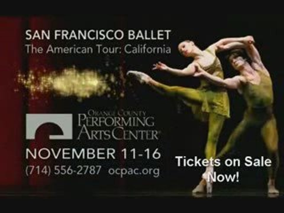 San Francisco Ballet at the OCPAC
