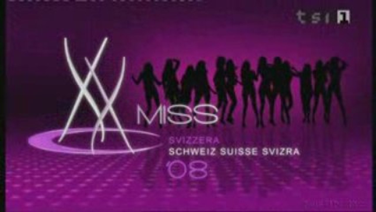 [SRG SSR] Miss Svizzera Schweiz Suisse Svizra 2008