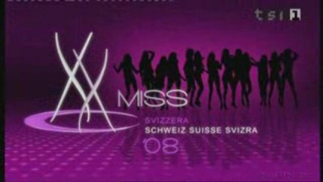 [SRG SSR] Miss Svizzera Schweiz Suisse Svizra 2008