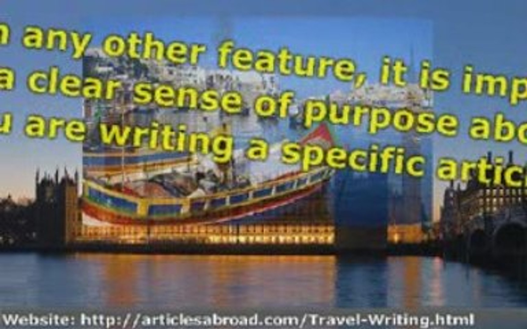 Travel For Free As A Travel Writer