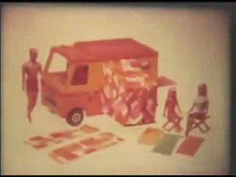 Pub camping-car Barbie USA 1971