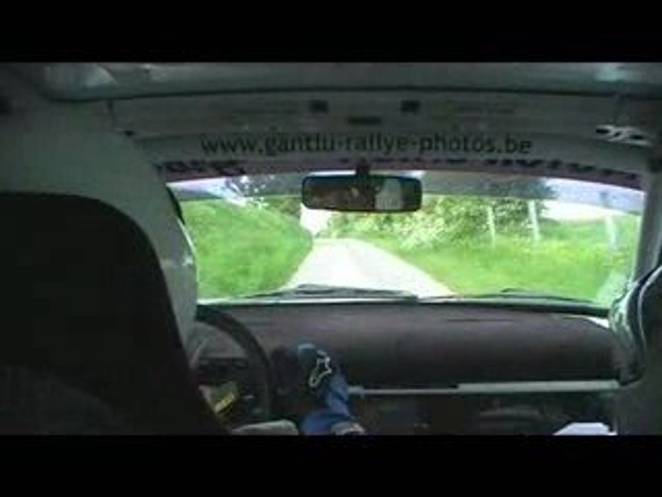 Frédéric Deroubaix-Alex Peeters  ,Leptines Rally Clio RS