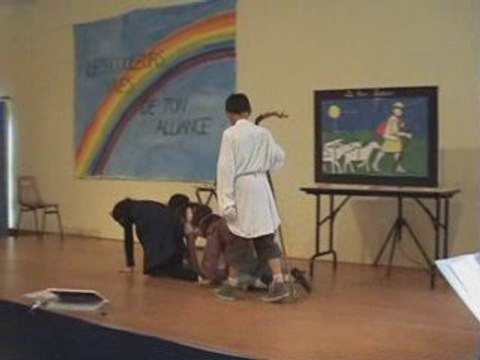 Fête des jeunes familles à Jarzé : Célébration