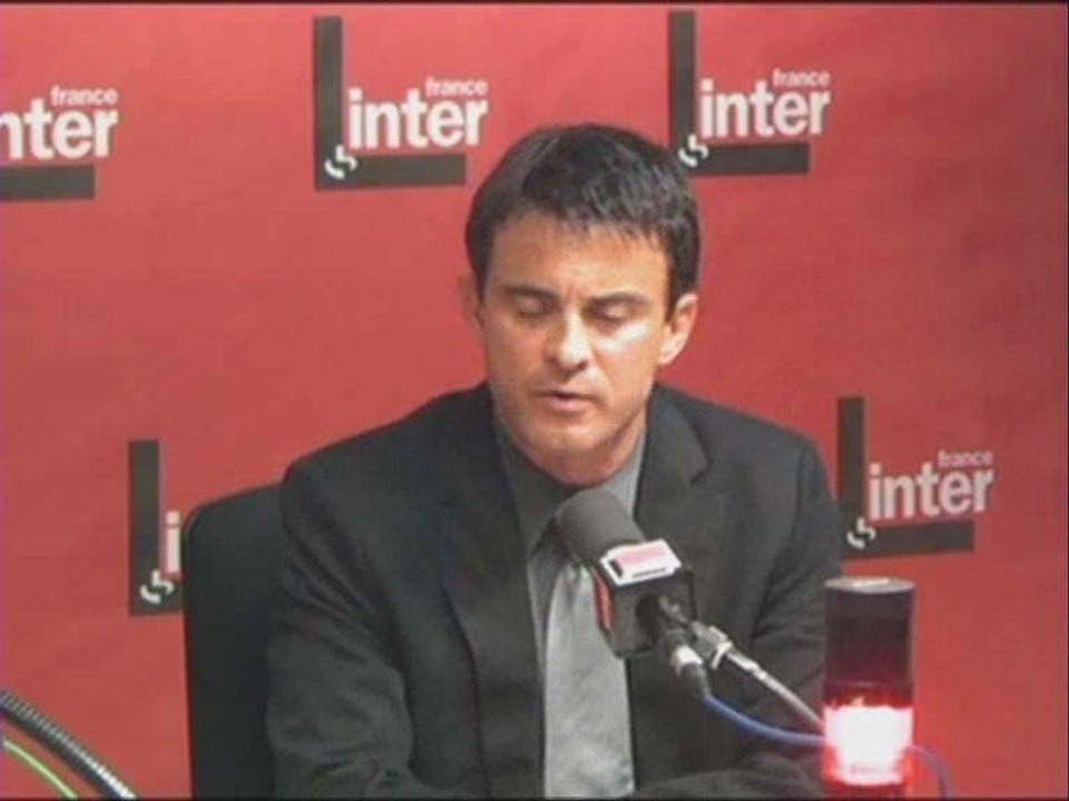 France Inter - Manuel Valls