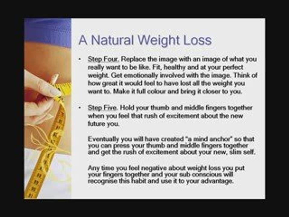 Erase Negative Thought Patterns & Loose Weight