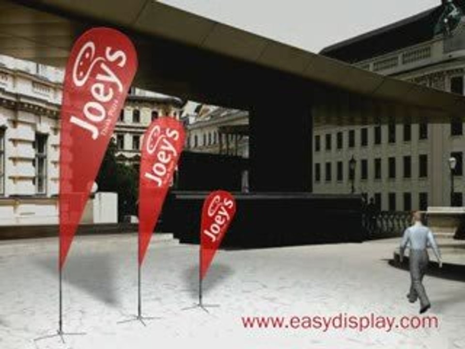 Druck strandfahne strandflagge