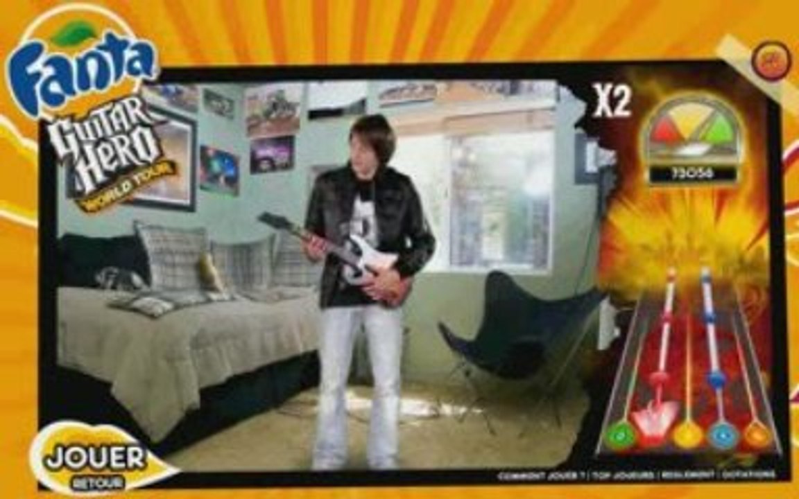 Fanta Guitar Hero Wolrd Tour Crotus Guitare 103749 points