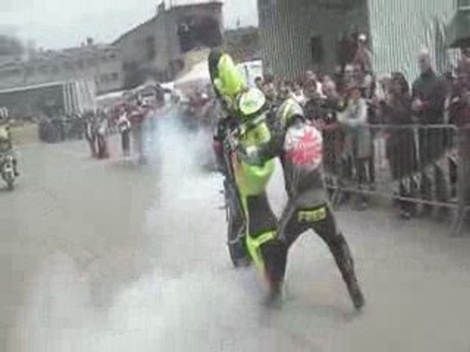 gsxr burn 12 o'clock !!!