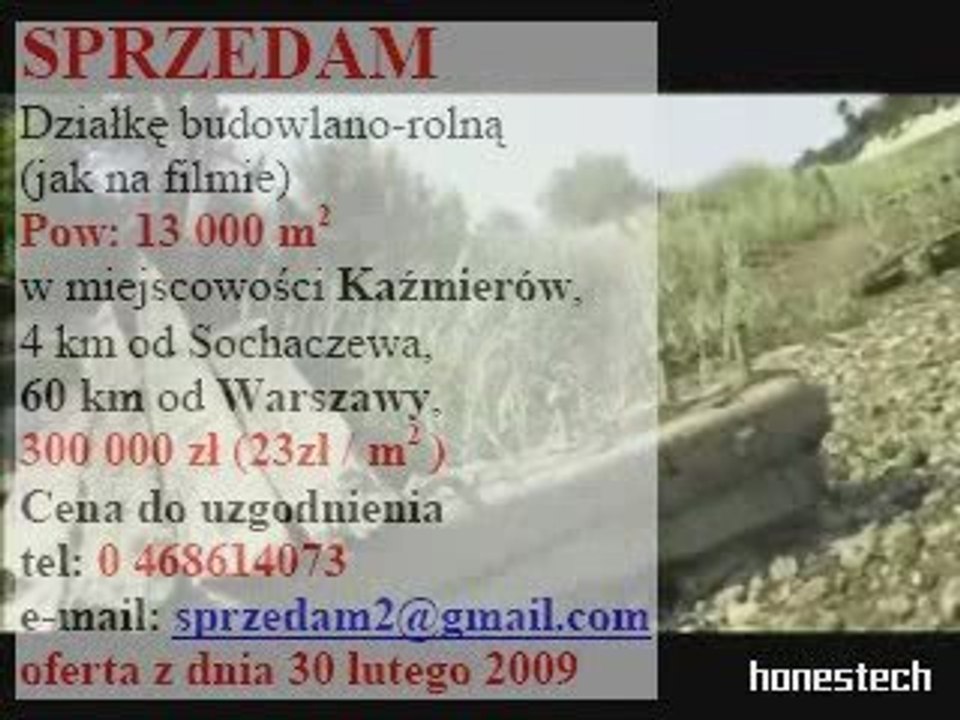 na sprzedaz