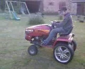 Tracteur tondeuse jantes de 17