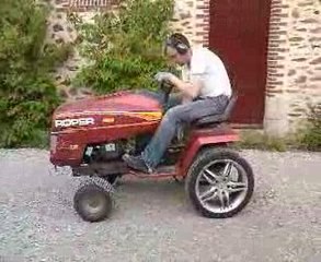 Tracteur tondeuse jante de 17 Weeling