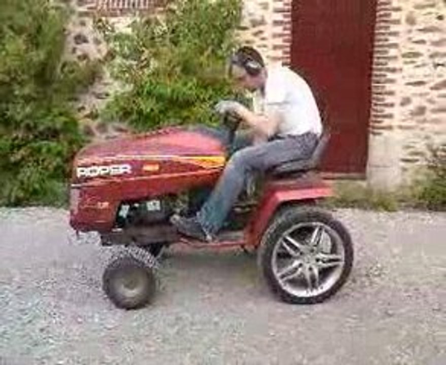 Tracteur tondeuse jante de 17 Weeling