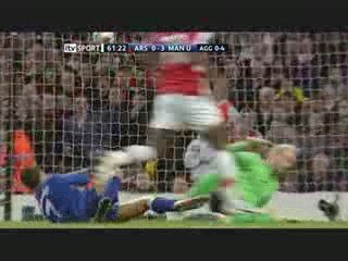 Arsenal vs Manchester United 1-3 all goals CL