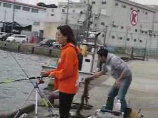 Fishing in Siogama, Sendai