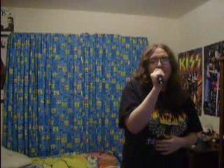 Me singing Ballroom Blitz