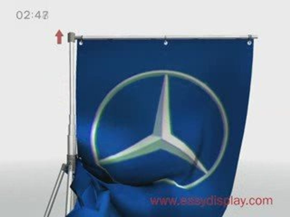 druck drucke Werbeträger Außendisplay Aussendisplay