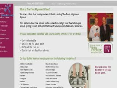 Sydney Orthotics: the Foot Alignment Method