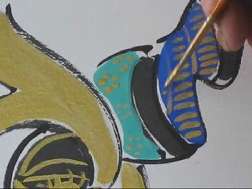Drawing the Samurai's Helmet (Kabuto)