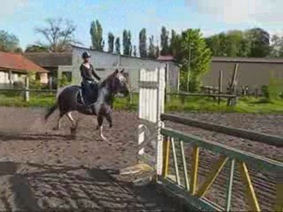 Qayenne travail de saut - Mai 2oo9