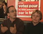 Conférence de presse du NPA 3ème partie