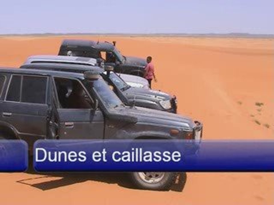 Dunes et caillasse