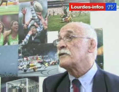 Michel Crauste Président du FCL XV rugby à Lourdes