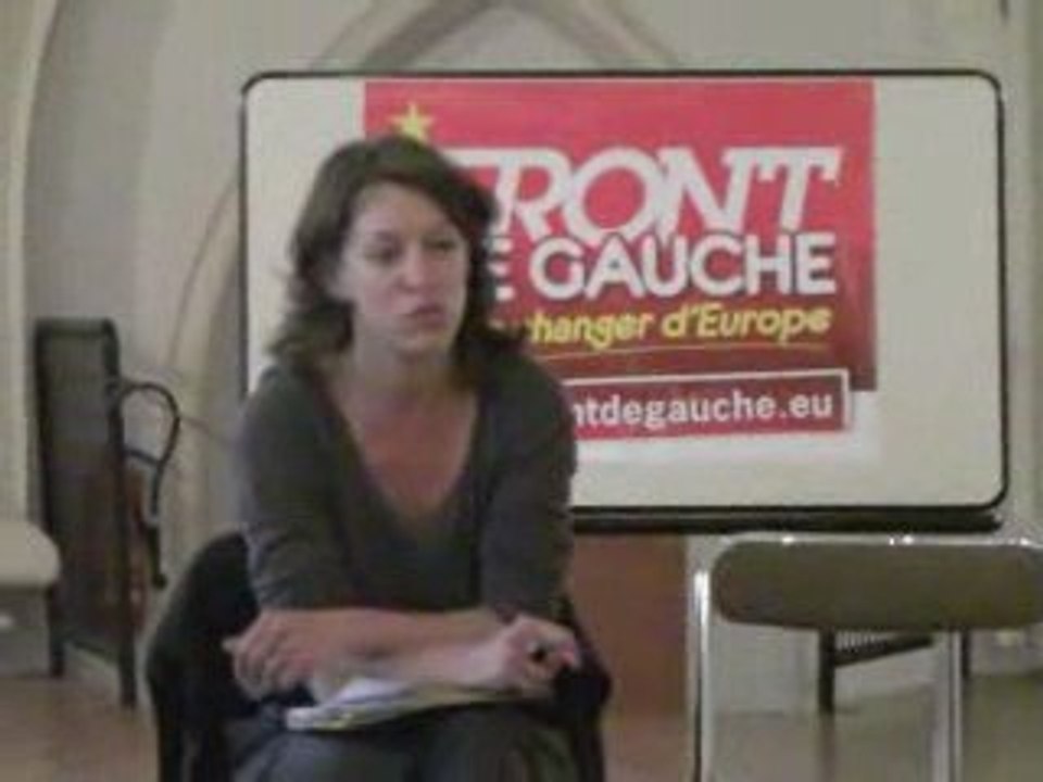 Réunion publique du Front de Gauche à Crest
