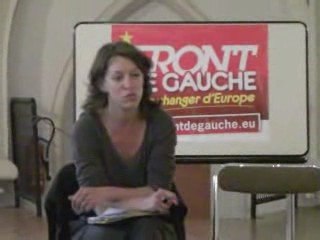 Réunion publique du Front de Gauche à Crest