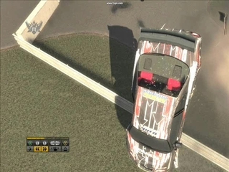 Race driver grid Crach 'skyline'