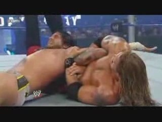 Smackdown CM punk vs Edge WH title match