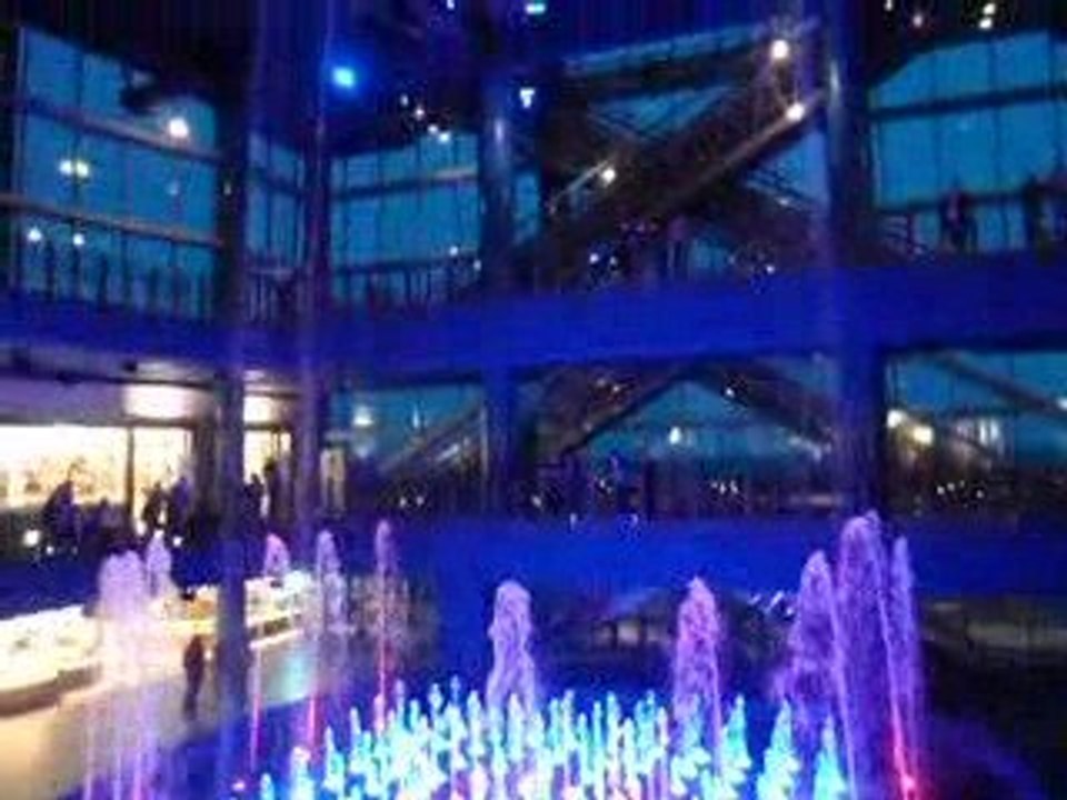 Sequence du spectacle son, eau et lumiere Atlantic City NJ