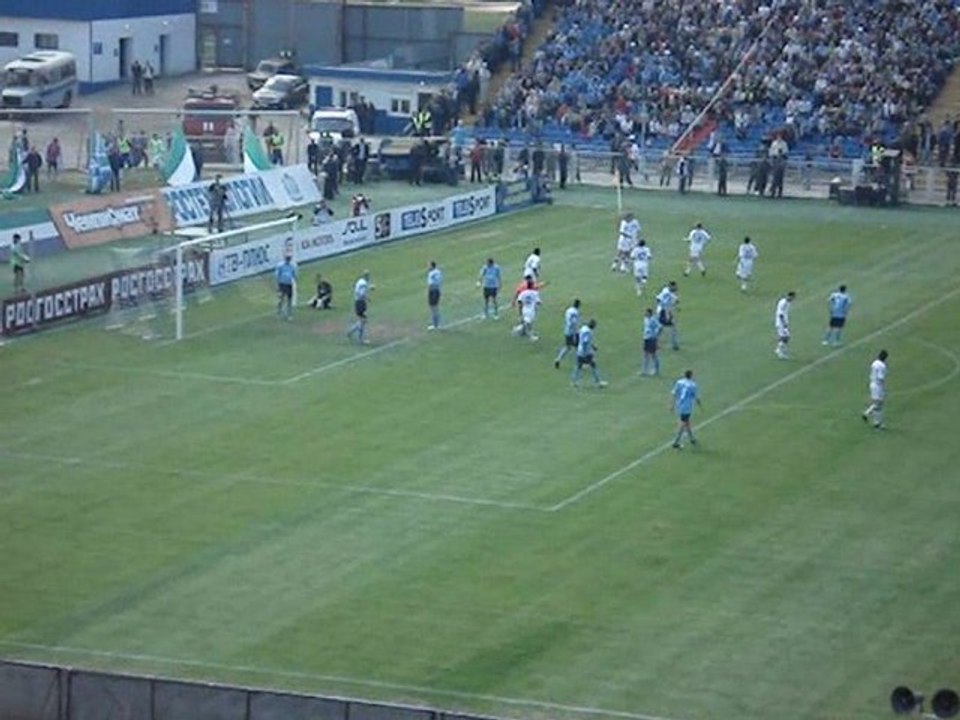 КС-ЦСКА 1:3. Гол Василия Березуцкого (1:1)