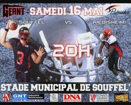 Match retour Géant vs Patriotes 16.05.09