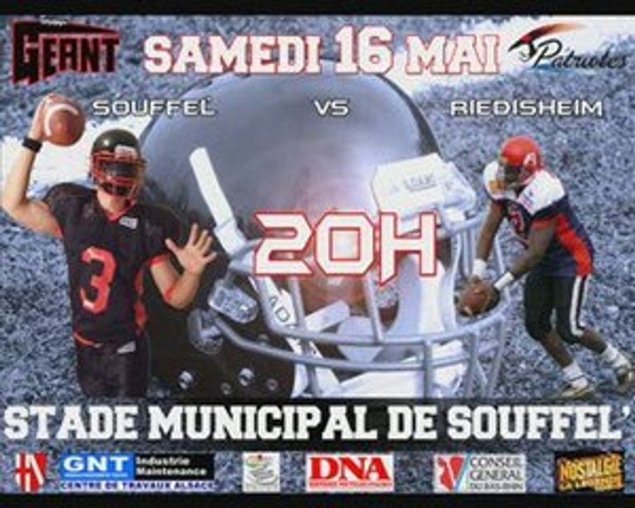 Match retour Géant vs Patriotes 16.05.09