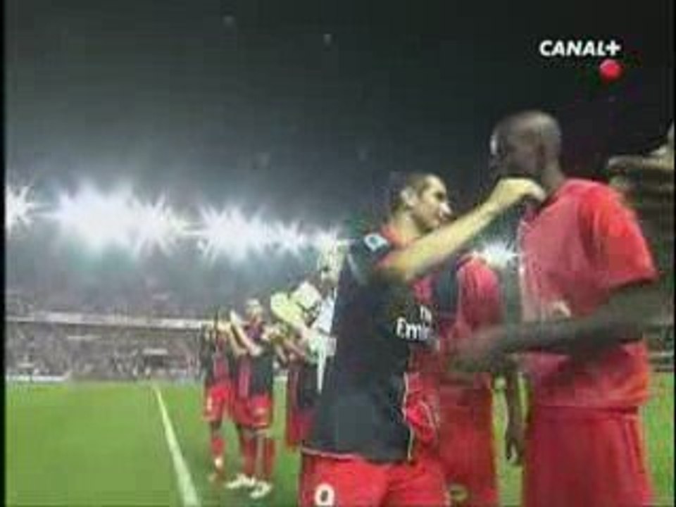 Les adieux de Pauleta