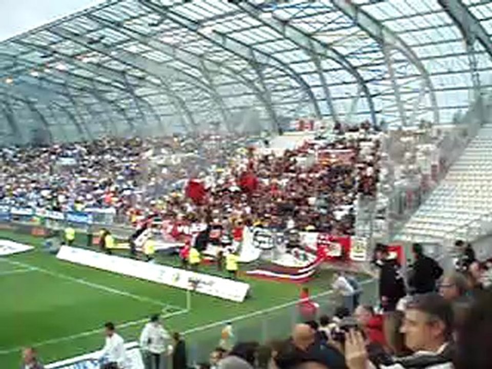 Entrée des joueurs Grenoble-Nice saison 2008-2009