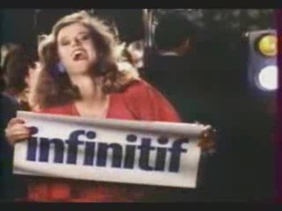 Pub infinitif 80's