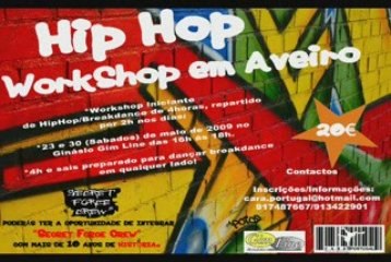Workshop hip-hop Aveiro