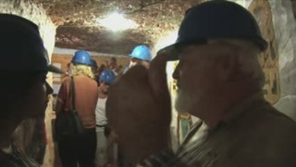 The Egyptians and the Buddha - underground carvings