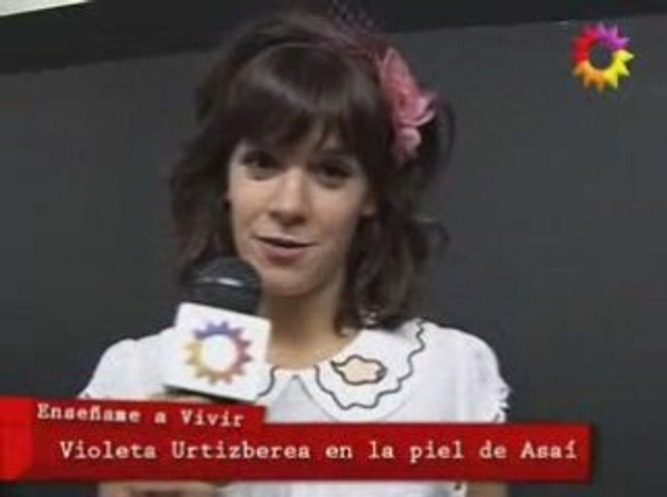 Violeta Urtizberea en la piel de Asai