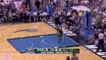 NBA Rajon Rondo steals a pass from Anthony Johnson and goes