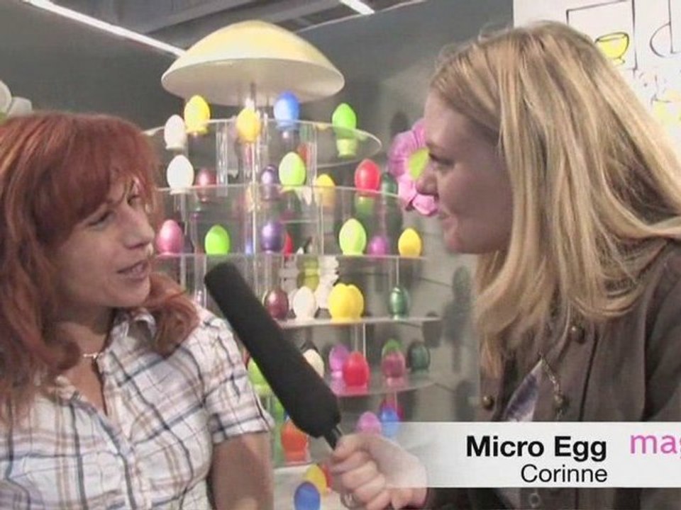 Micro eggs - Foire de Paris