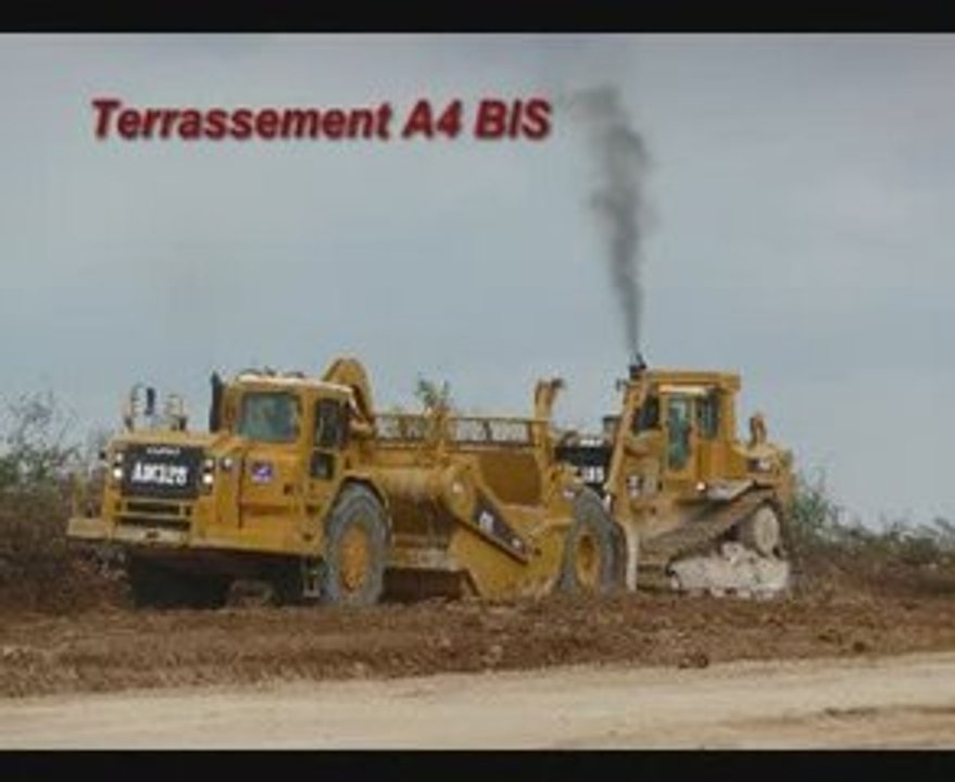 Terrassement autoroute A4bis