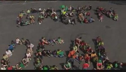 Flashmob 1er mai à Athus