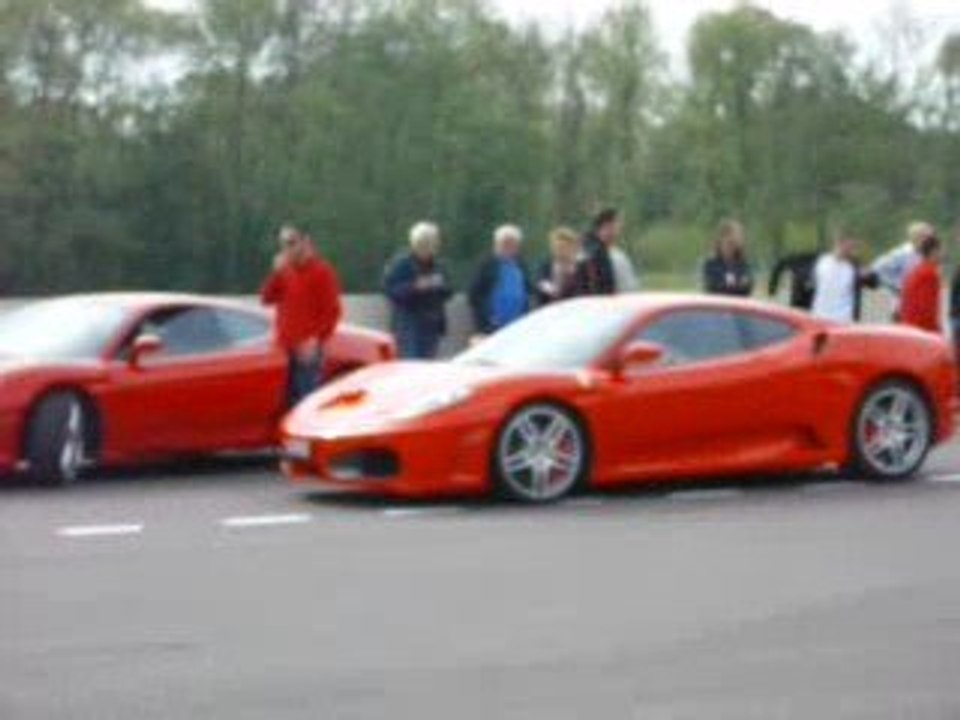 FERRARI F430 circuit des ecuyers 09 Mai 2K9